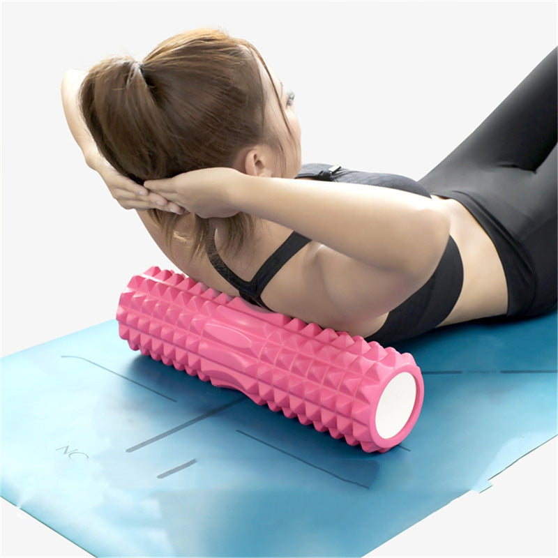 EVA Hollow Yoga Column Crescent Yoga Column Foam Shaft Muscle Relaxation Pilates Yoga Column Factory Direct Sales