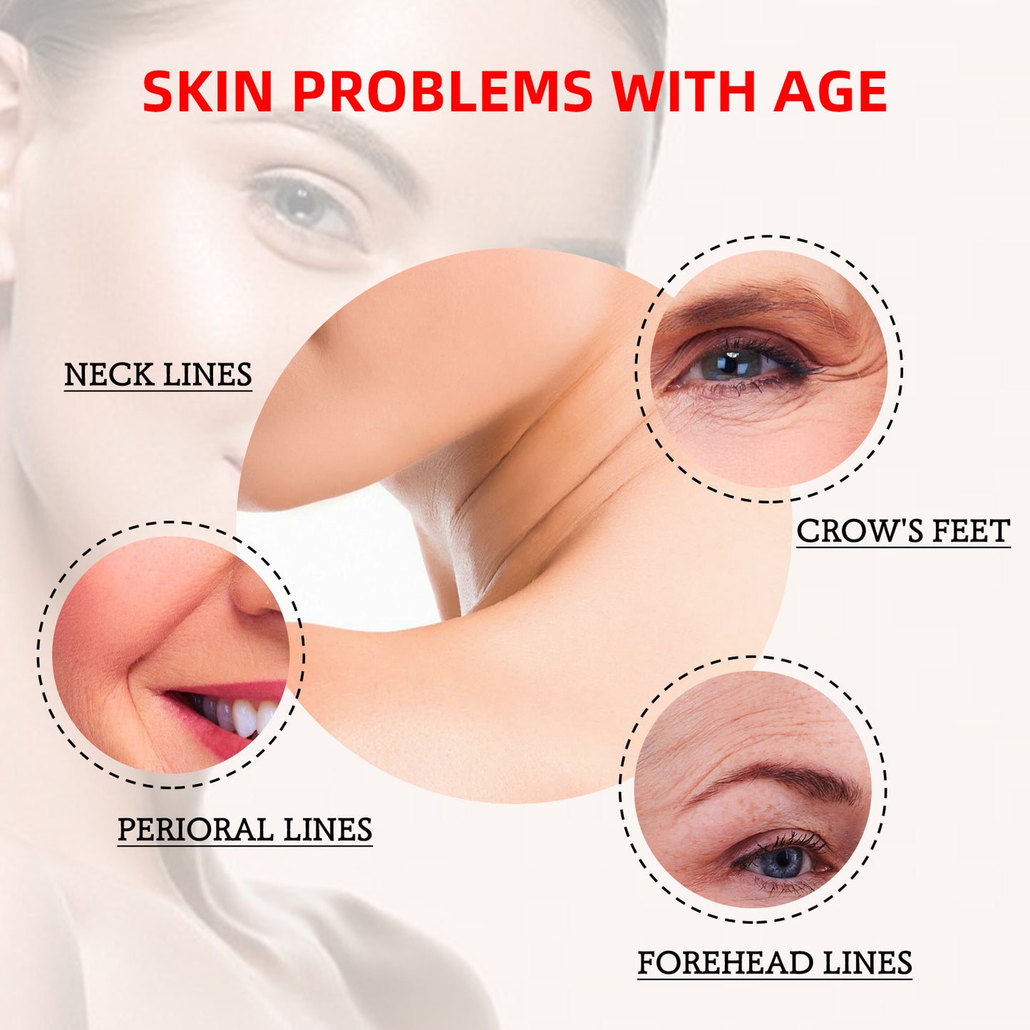 West&Month Instant Anti-Wrinkle Cream Firming and Lifting Fine Lines and Law Lines Repairing Dry and Dehydrated Skin