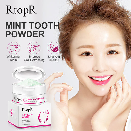 RtopR Mint WHITENING Tooth Powder 55g RtopR048