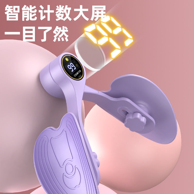 Pelvic floor muscle rectus abdominis training repairer leg slimming device postpartum repair pelvic hip counting beautiful leg clamp