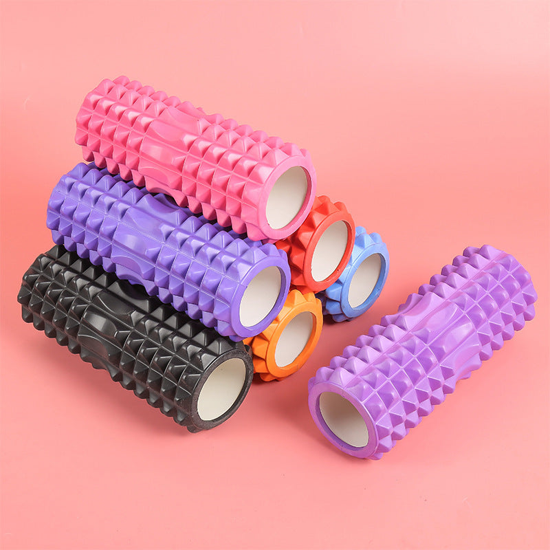 EVA Hollow Yoga Column Crescent Yoga Column Foam Shaft Muscle Relaxation Pilates Yoga Column Factory Direct Sales